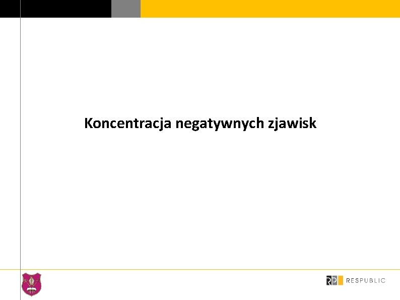 Koncentracja negatywnych zjawisk 