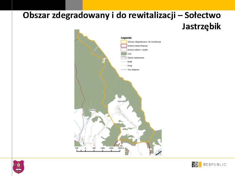 Obszar zdegradowany i do rewitalizacji – Sołectwo Jastrzębik 