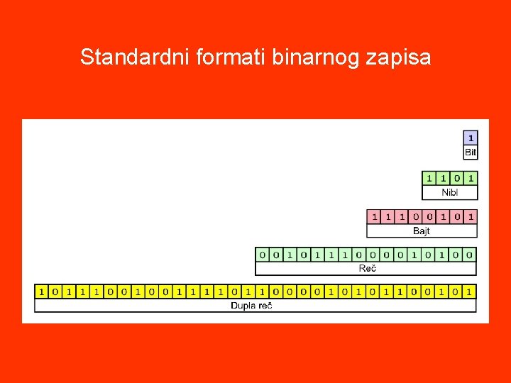 Standardni formati binarnog zapisa 