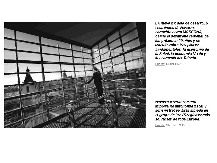 El nuevo modelo de desarrollo económico de Navarra, conocido como MODERNA, define el desarrollo