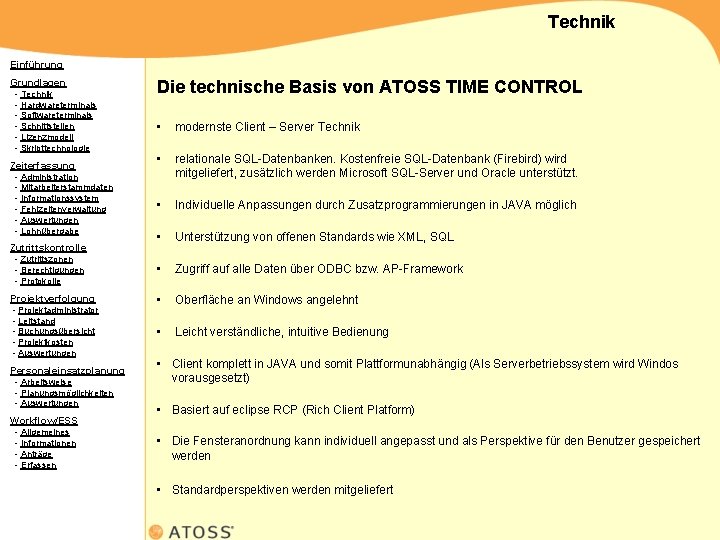 Technik Einführung Grundlagen - Technik - Hardwareterminals - Softwareterminals - Schnittstellen - Lizenzmodell -