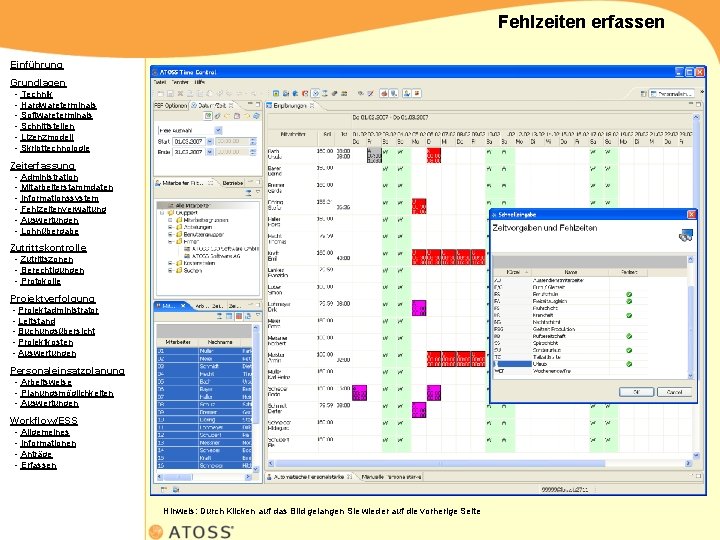 Fehlzeiten erfassen Einführung Grundlagen - Technik - Hardwareterminals - Softwareterminals - Schnittstellen - Lizenzmodell