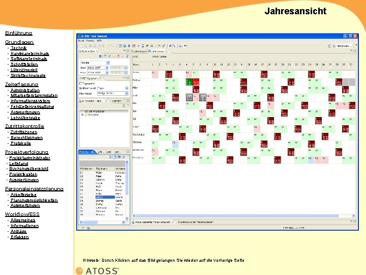 Jahresansicht Einführung Grundlagen - Technik - Hardwareterminals - Softwareterminals - Schnittstellen - Lizenzmodell -