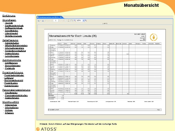 Monatsübersicht Einführung Grundlagen - Technik - Hardwareterminals - Softwareterminals - Schnittstellen - Lizenzmodell -