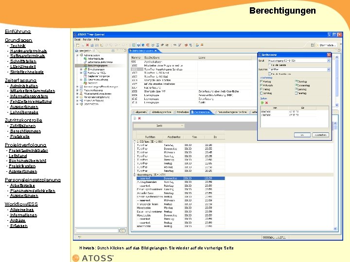 Berechtigungen Einführung Grundlagen - Technik - Hardwareterminals - Softwareterminals - Schnittstellen - Lizenzmodell -