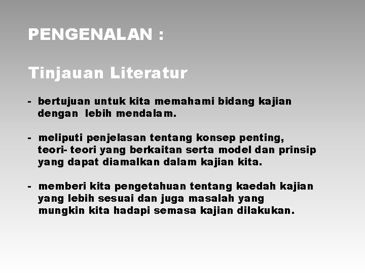 Nota 3 Mengenal Pasti Masalah Kajian Konsep Utama