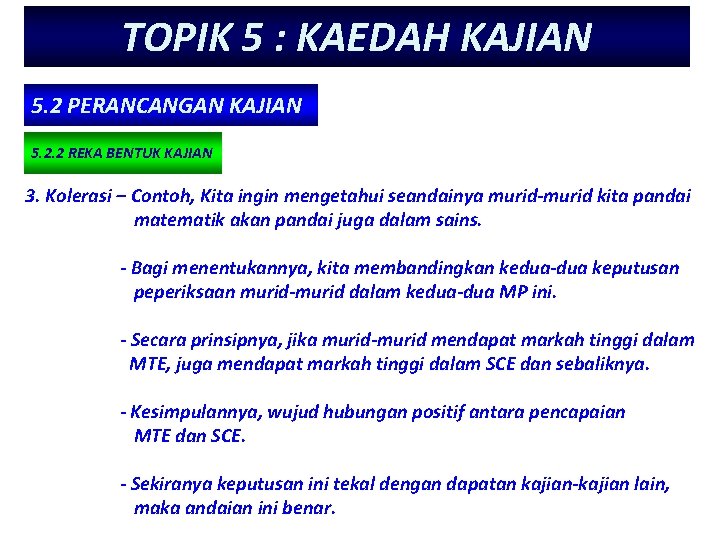 Nota 3 Mengenal Pasti Masalah Kajian Konsep Utama