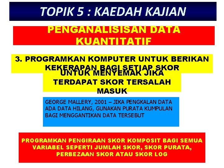 Nota 3 Mengenal Pasti Masalah Kajian Konsep Utama