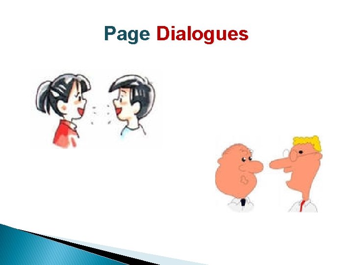 Page Dialogues 