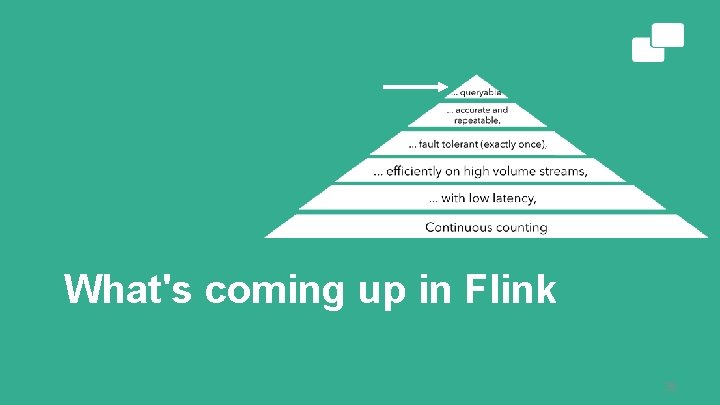 What's coming up in Flink 39 
