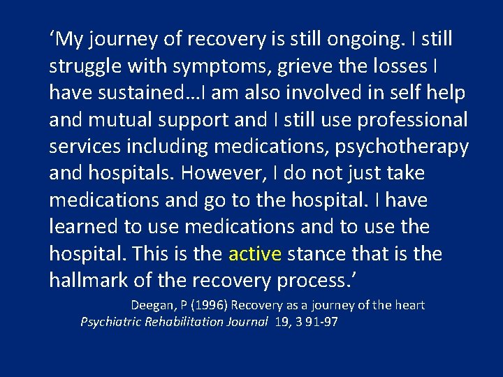‘My journey of recovery is still ongoing. I still struggle with symptoms, grieve the ‘My journey of recovery is still ongoing. I still struggle with symptoms, grieve the