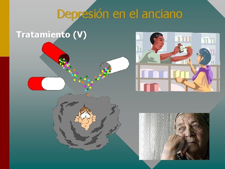 Depresión en el anciano Tratamiento (V) 