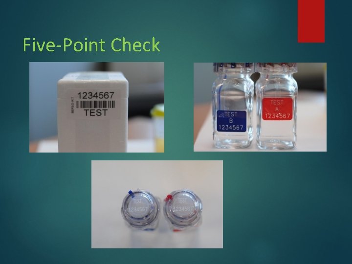 Five-Point Check Five-Point Check