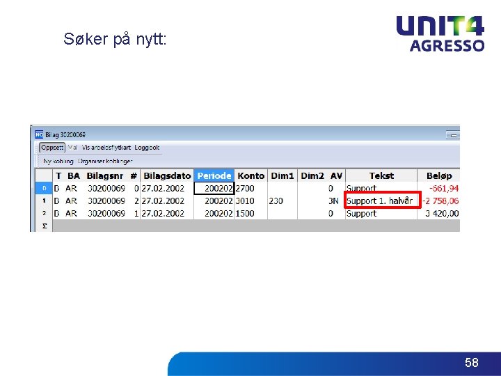 Søker på nytt: 58 Søker på nytt: 58