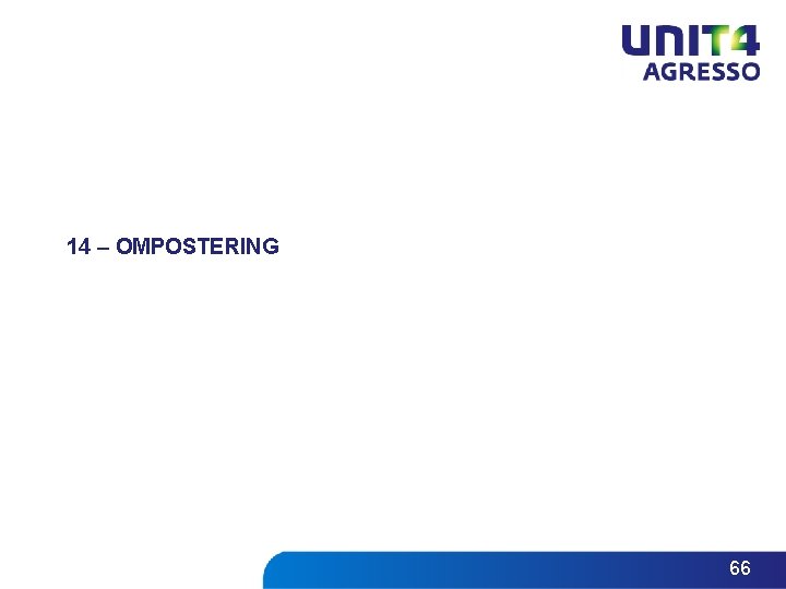 14 – OMPOSTERING 66 14 – OMPOSTERING 66