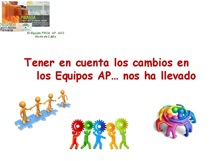 El Equipo PROA AP AGS Norte de Cádiz Tener en cuenta los cambios en
