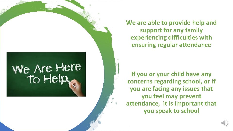 We are able to provide help and support for any family experiencing difficulties with