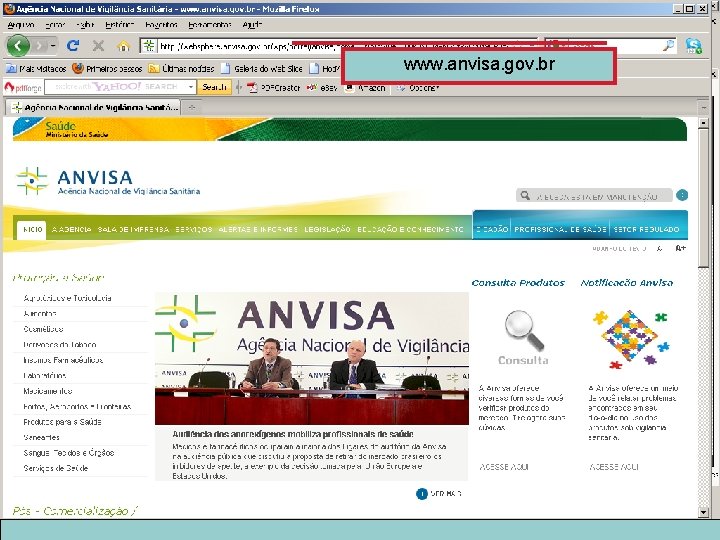 www. anvisa. gov. br 