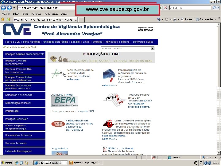 www. cve. saude. sp. gov. br 