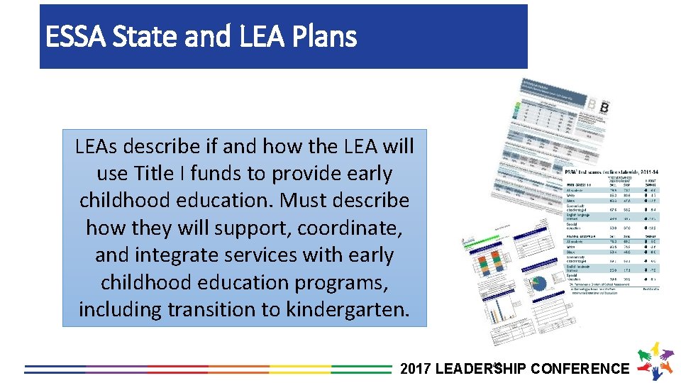 ESSA State and LEA Plans LEAs describe if and how the LEA will use