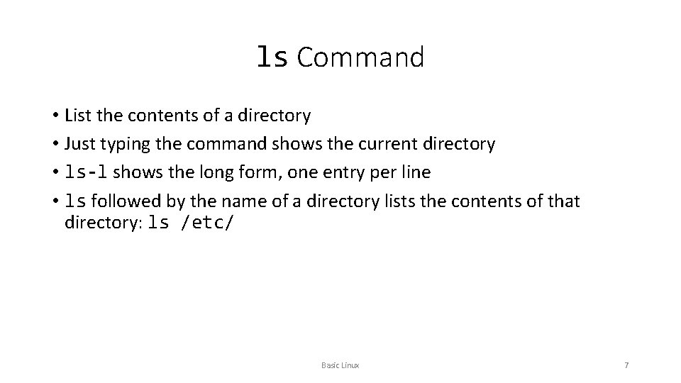 Embedded Programming And Robotics Lesson 13 Basic Linux