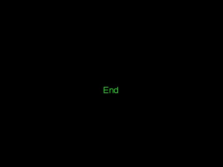 End 