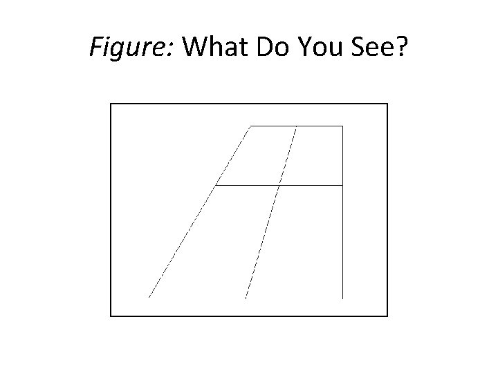 Figure: What Do You See? 