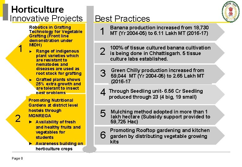 Horticulture Innovative Projects 1 2 Page 8 Robotics in Grafting Technology for Vegetable Grafting