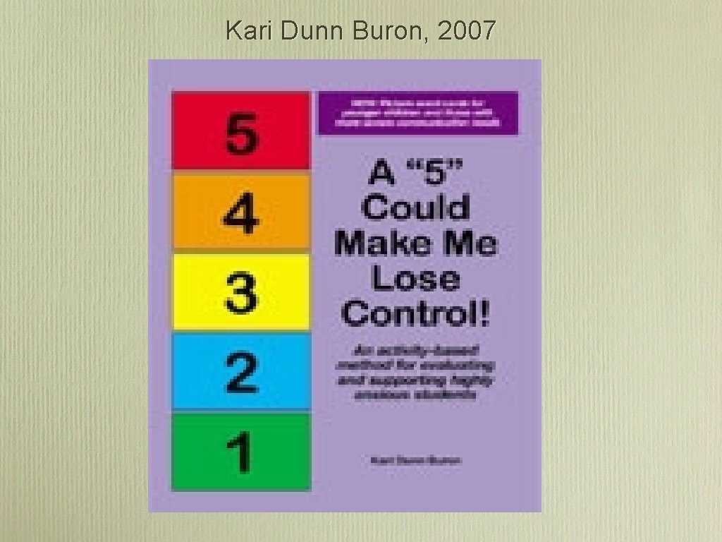 Kari Dunn Buron, 2007 Kari Dunn Buron, 2007