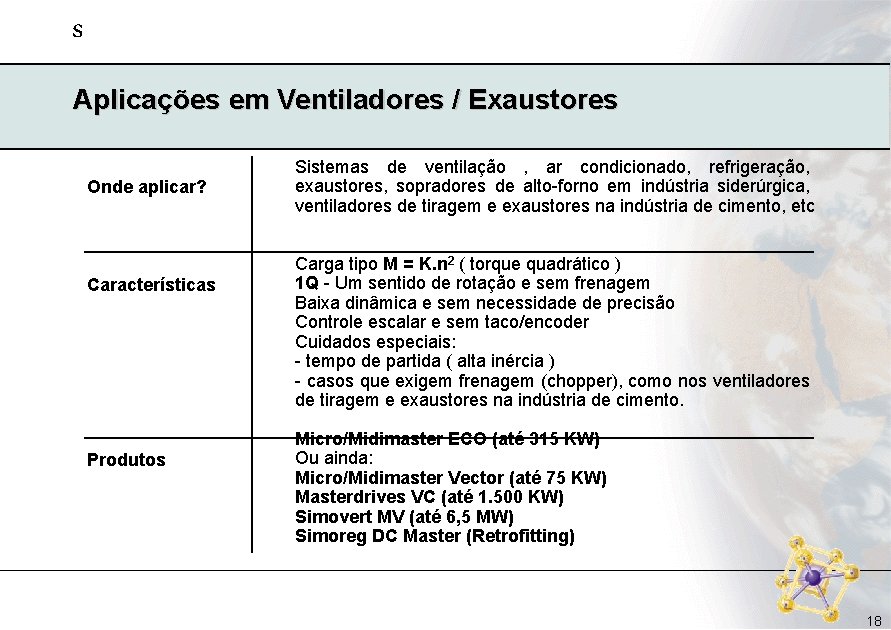 s Aplicações em Ventiladores / Exaustores Onde aplicar? Características Produtos Sistemas de ventilação , s Aplicações em Ventiladores / Exaustores Onde aplicar? Características Produtos Sistemas de ventilação ,