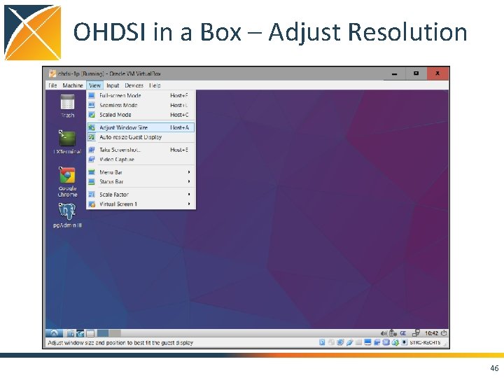 OHDSI in a Box – Adjust Resolution 46 