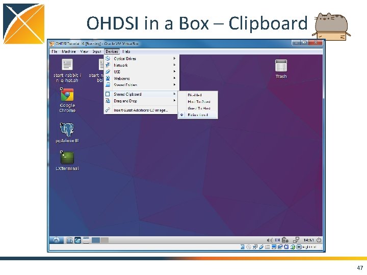 OHDSI in a Box – Clipboard 47 