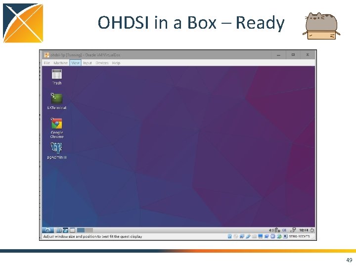 OHDSI in a Box – Ready 49 