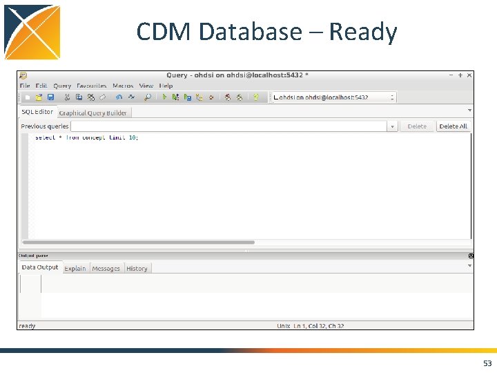 CDM Database – Ready 53 