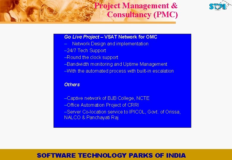 Project Management & Consultancy (PMC) Go Live Project – VSAT Network for OMC –