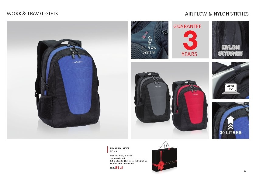 WORK & TRAVEL GIFTS AIR FLOW & NYLON STICHES GUARANTEE AIR FLOW SYSTEM YEARS WORK & TRAVEL GIFTS AIR FLOW & NYLON STICHES GUARANTEE AIR FLOW SYSTEM YEARS