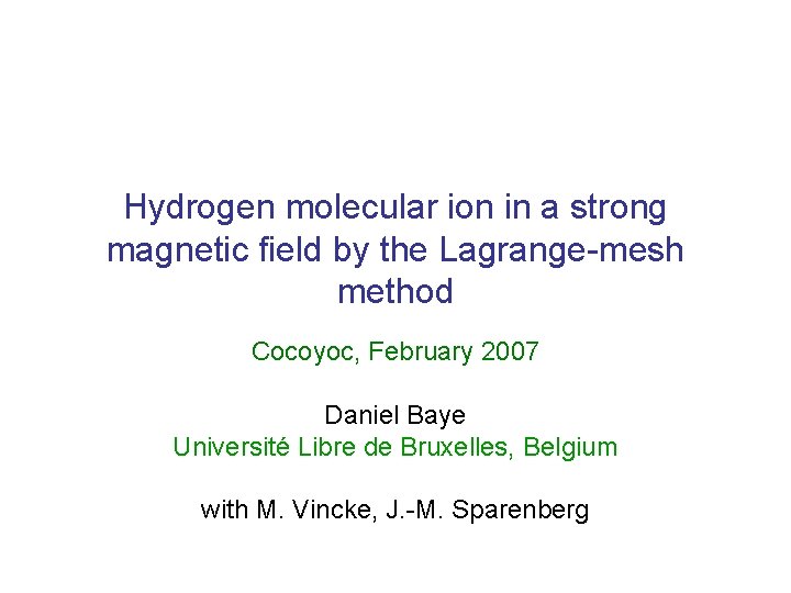 Hydrogen molecular ion in a strong magnetic field