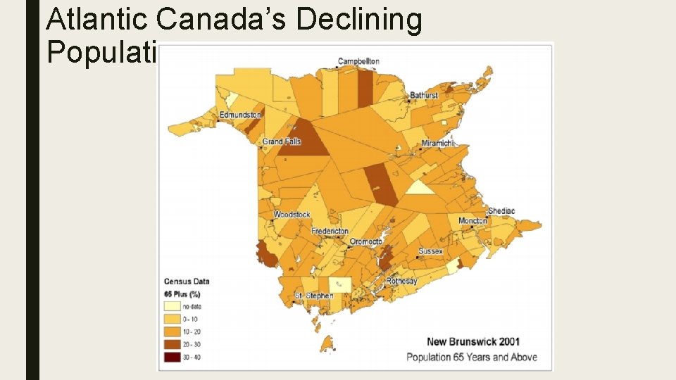 Atlantic Canada’s Declining Population 