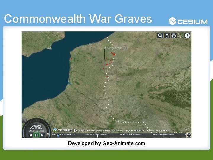 Commonwealth War Graves Developed by Geo-Animate. com 