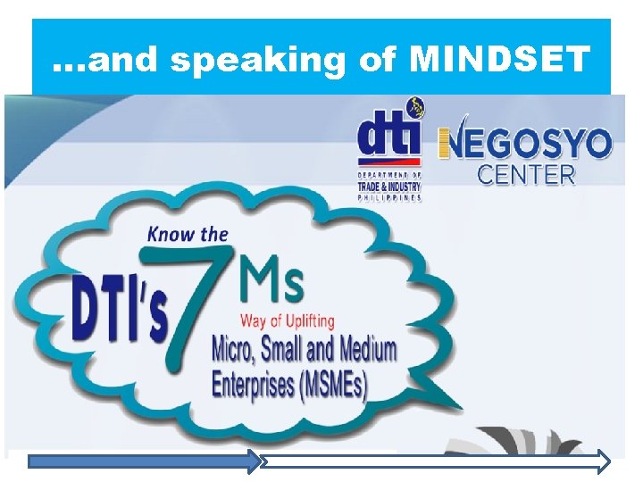 …and speaking of MINDSET 