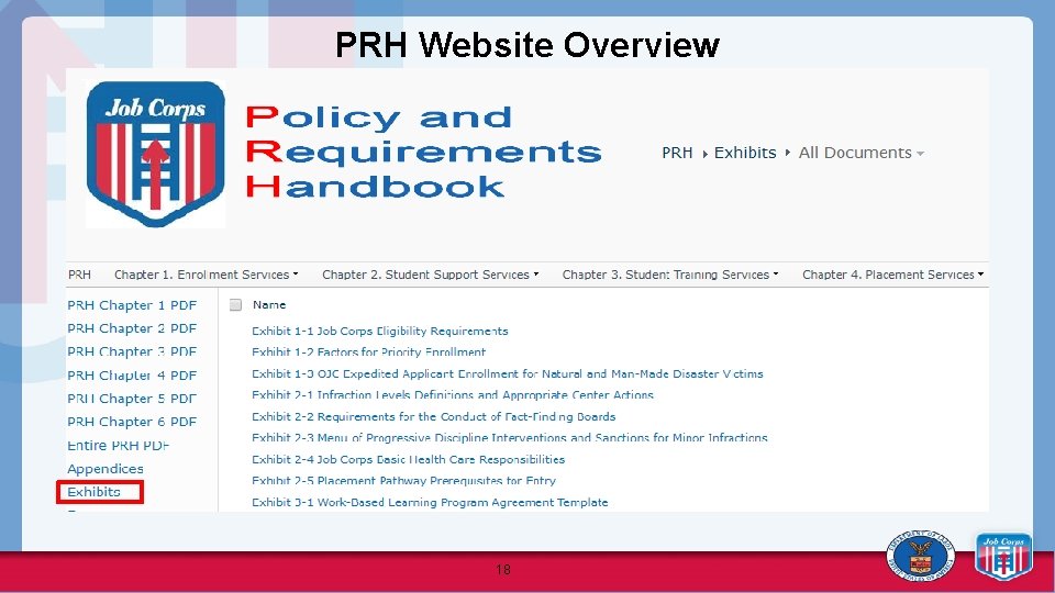 PRH Website Overview 18 
