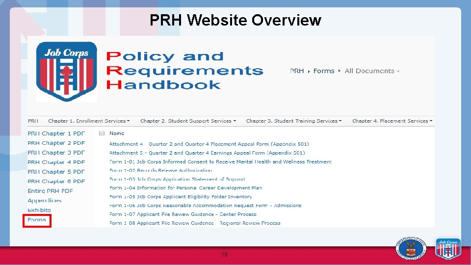 PRH Website Overview 19 