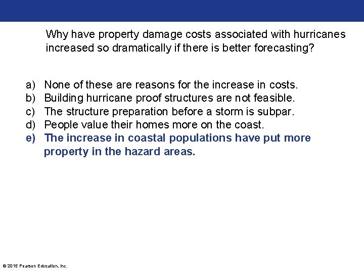 Why have property damage costs associated with hurricanes increased so dramatically if there is