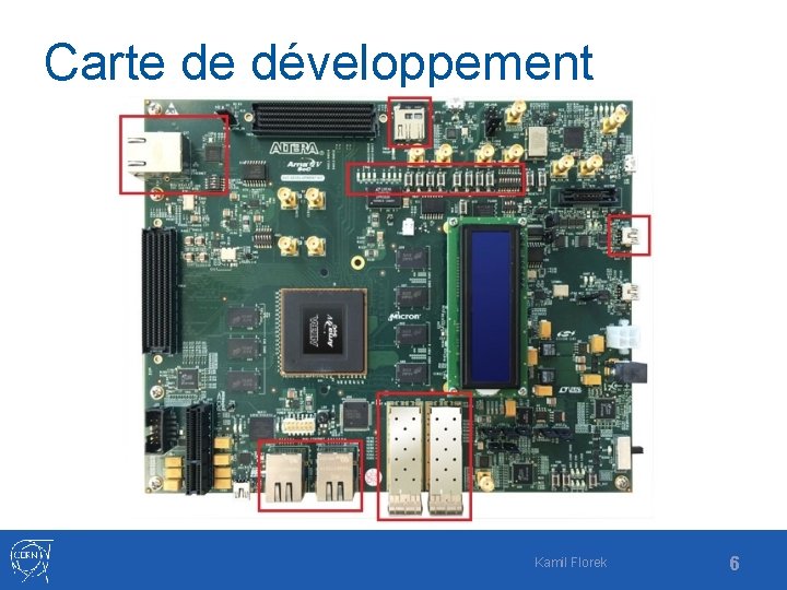 Carte de développement Kamil Florek 6 