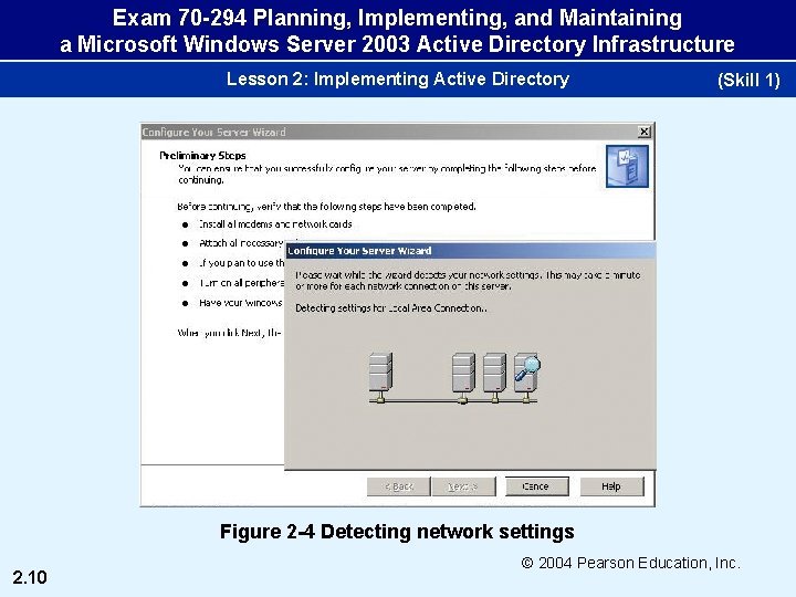 Exam 70 -294 Planning, Implementing, and Maintaining a Microsoft Windows Server 2003 Active Directory