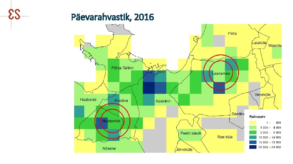 Päevarahvastik, 2016 