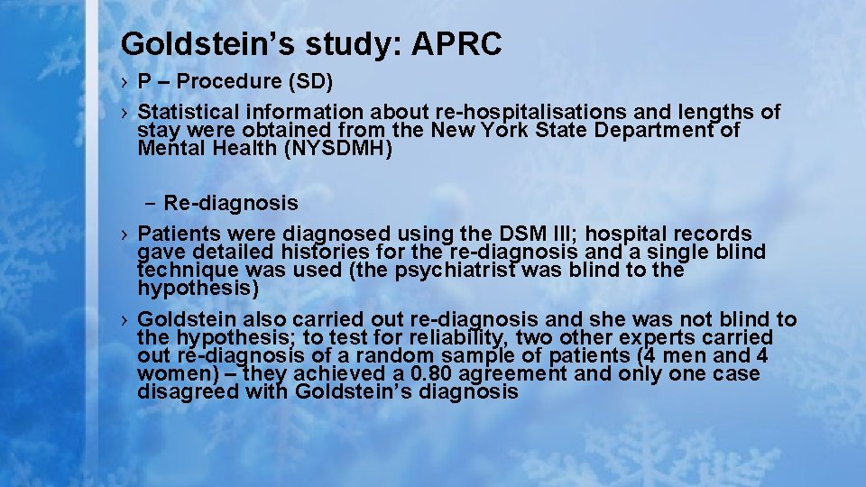Goldstein’s study: APRC › P – Procedure (SD) › Statistical information about re-hospitalisations and Goldstein’s study: APRC › P – Procedure (SD) › Statistical information about re-hospitalisations and
