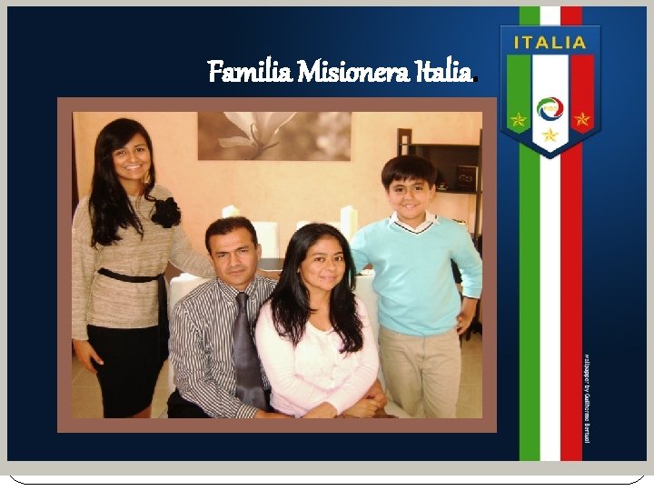Familia Misionera Italia. 