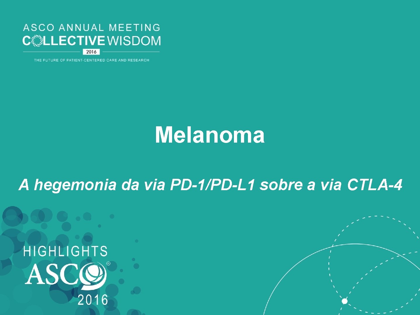 Melanoma A hegemonia da via PD-1/PD-L 1 sobre a via CTLA-4 