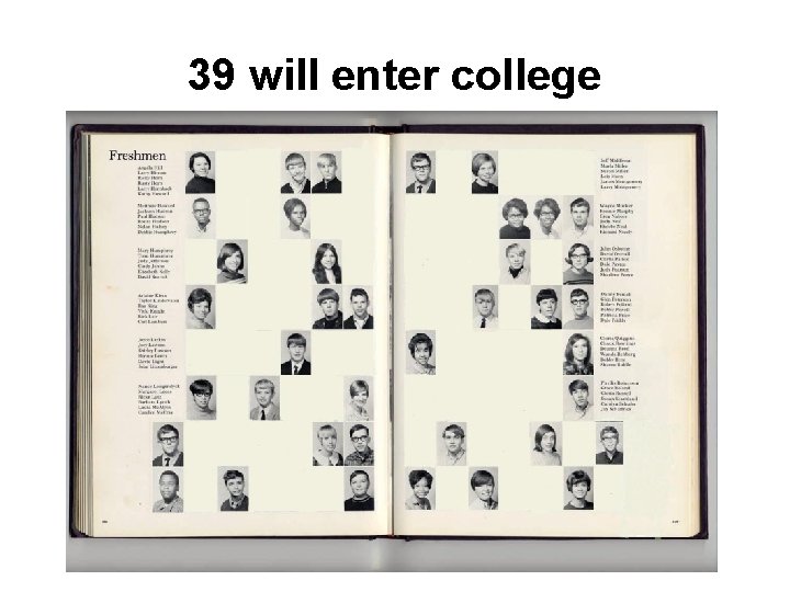 39 will enter college 